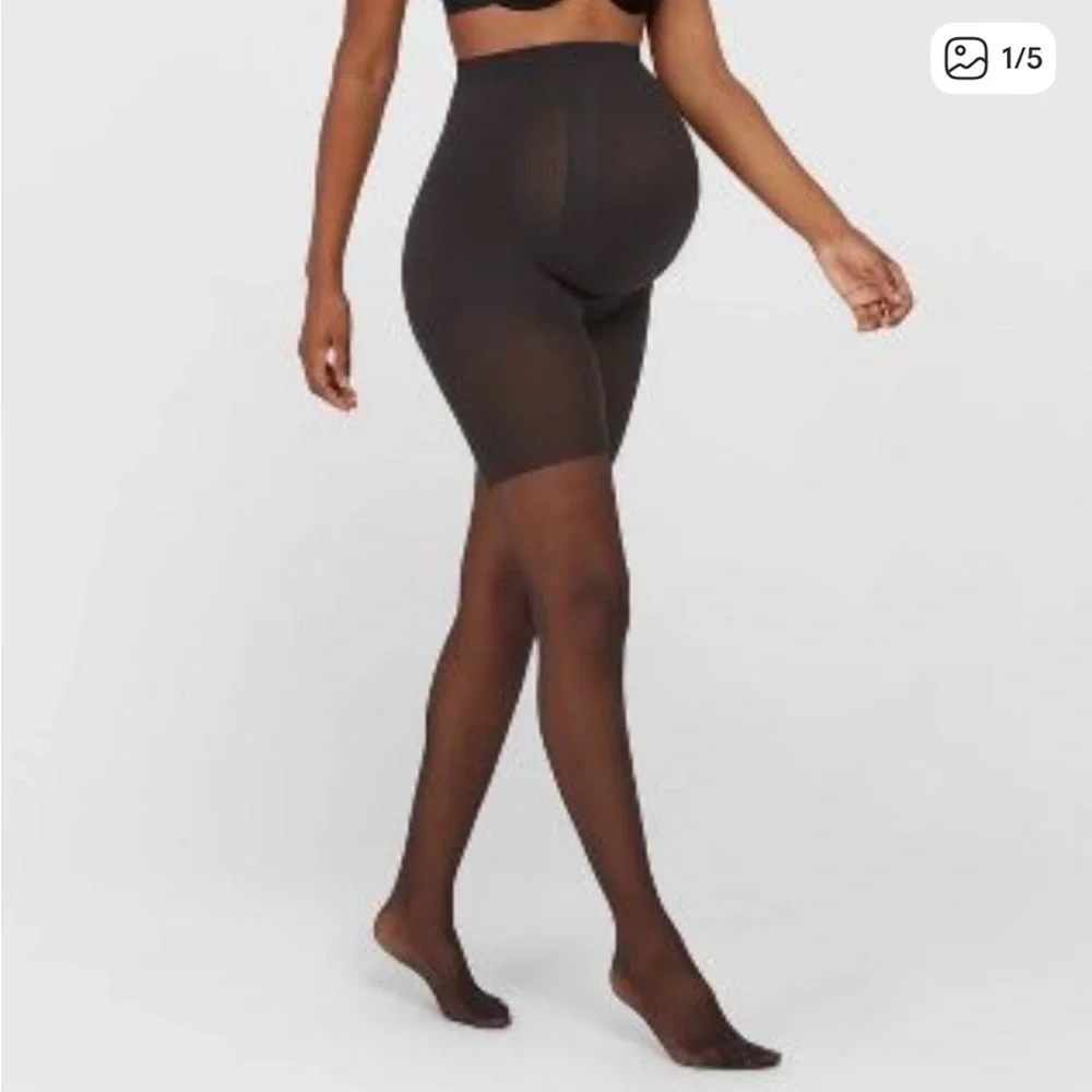 ASSETS‎ by SPANX Maternity Shaping Sheers Black Size 4 #1